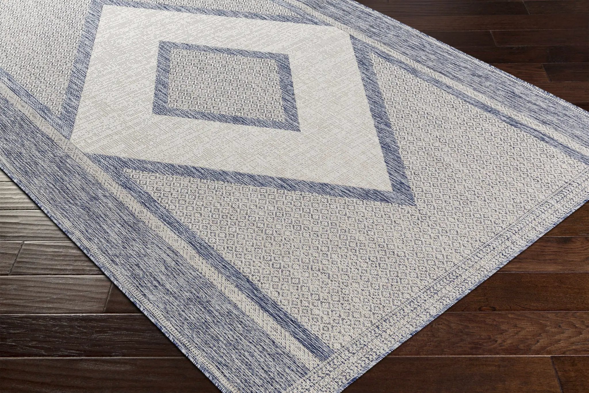 Hazar Gray Outdoor Area Rug - Clearance by Boutique Rugs