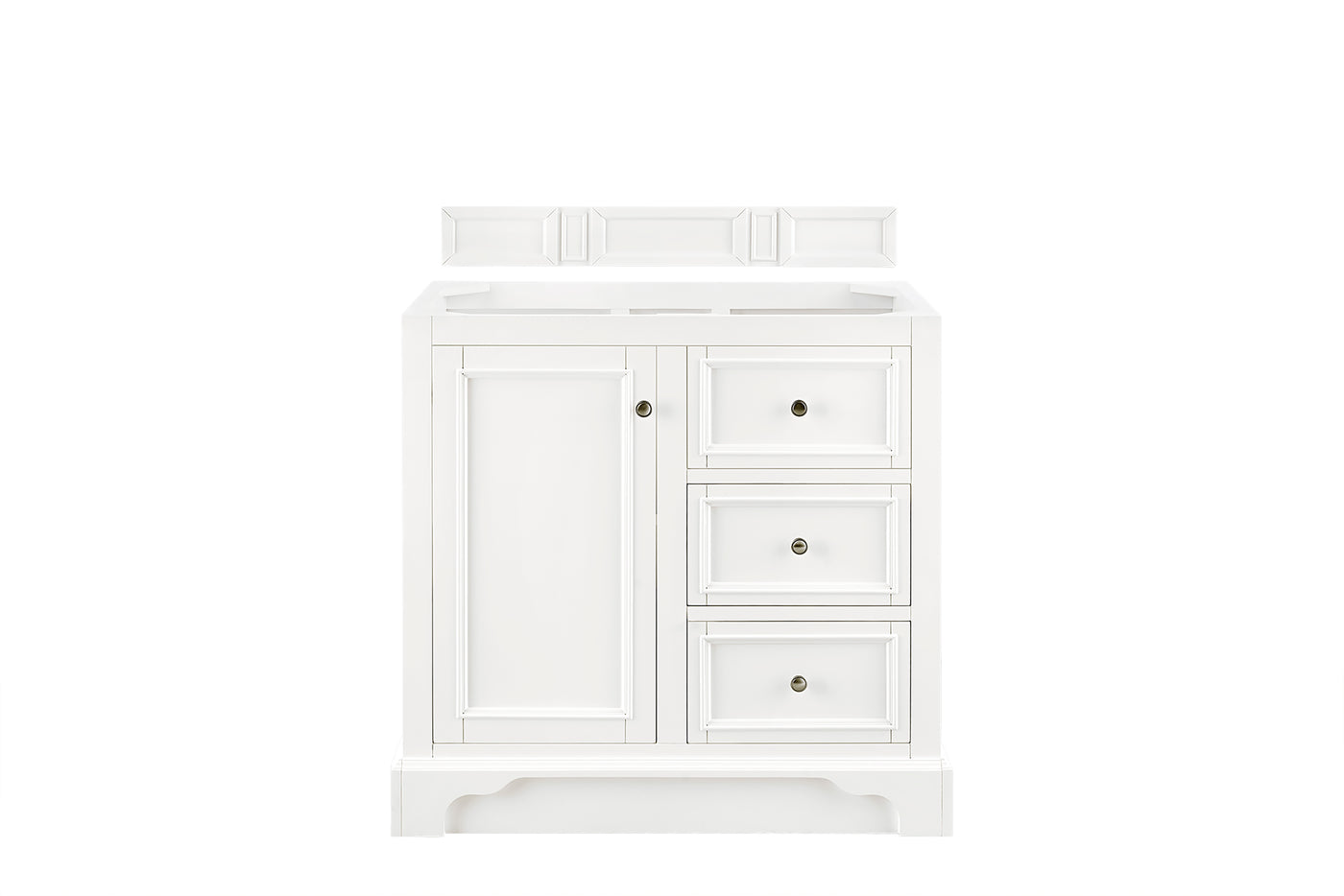 James Martin De Soto 36" Single Bathroom Vanity, Bright White, view 15