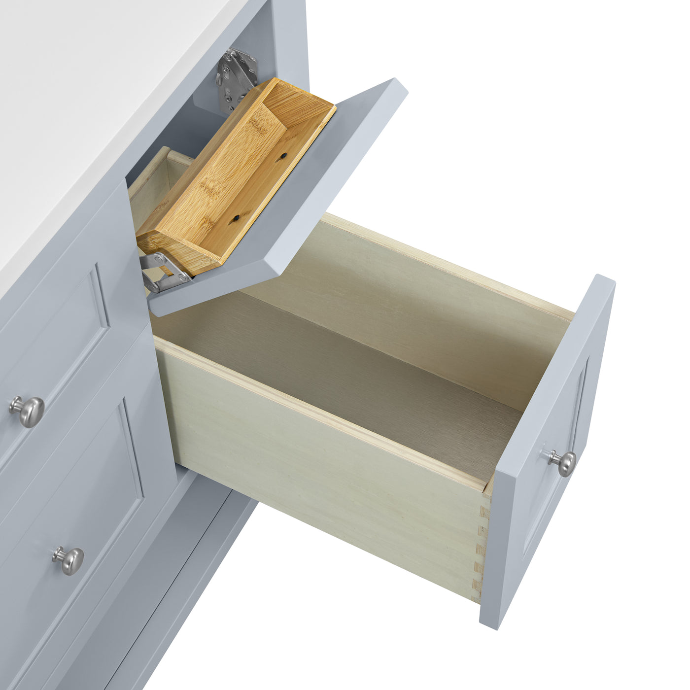 James Martin Breckenridge 36" Single Bathroom Vanity, Serenity Blue, view 20