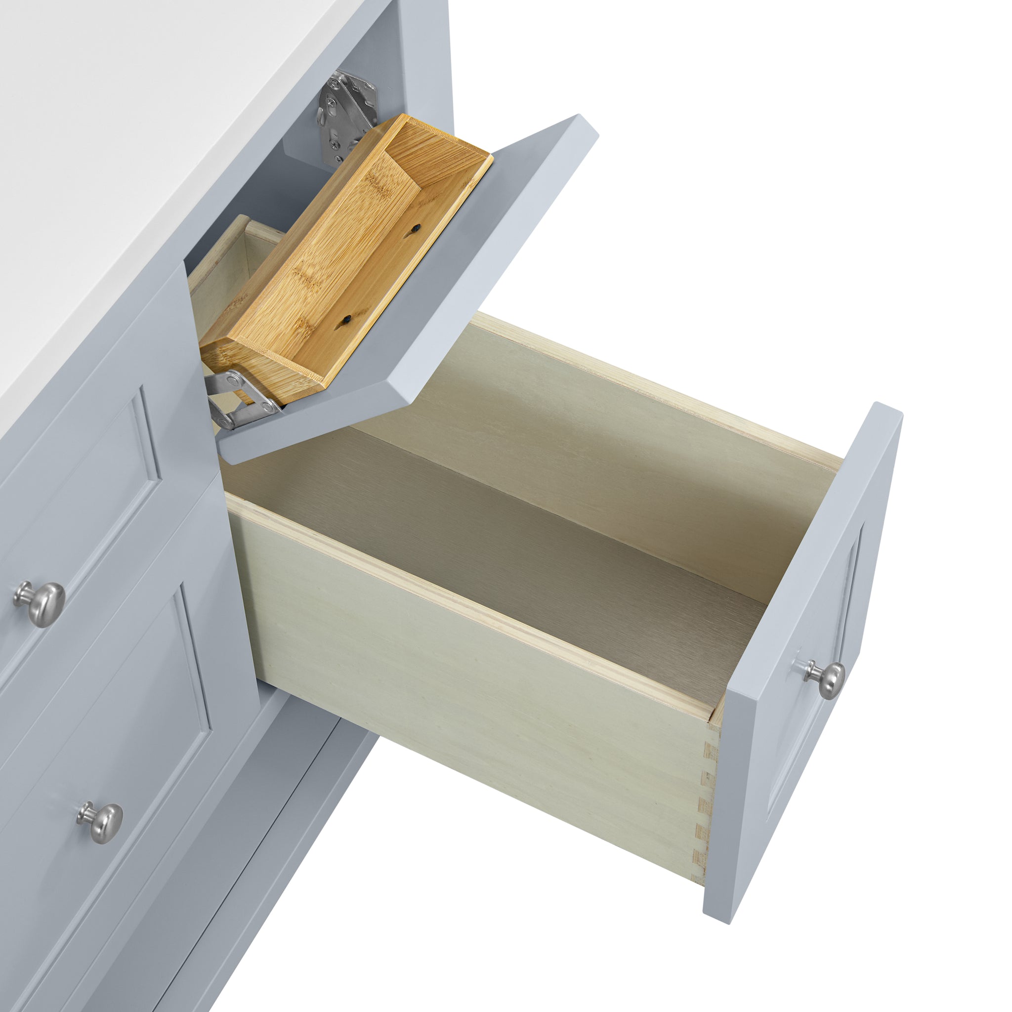 James Martin Breckenridge 36" Single Bathroom Vanity, Serenity Blue, view 20