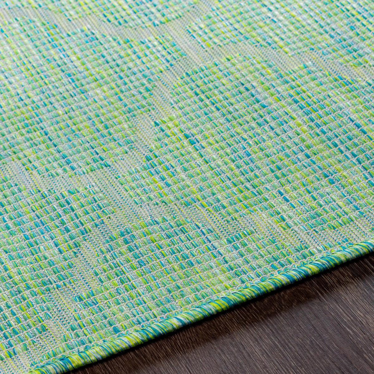 Unique Outdoor Trellis Area Rug, Lime Green - Clearance, photo 6 of 10