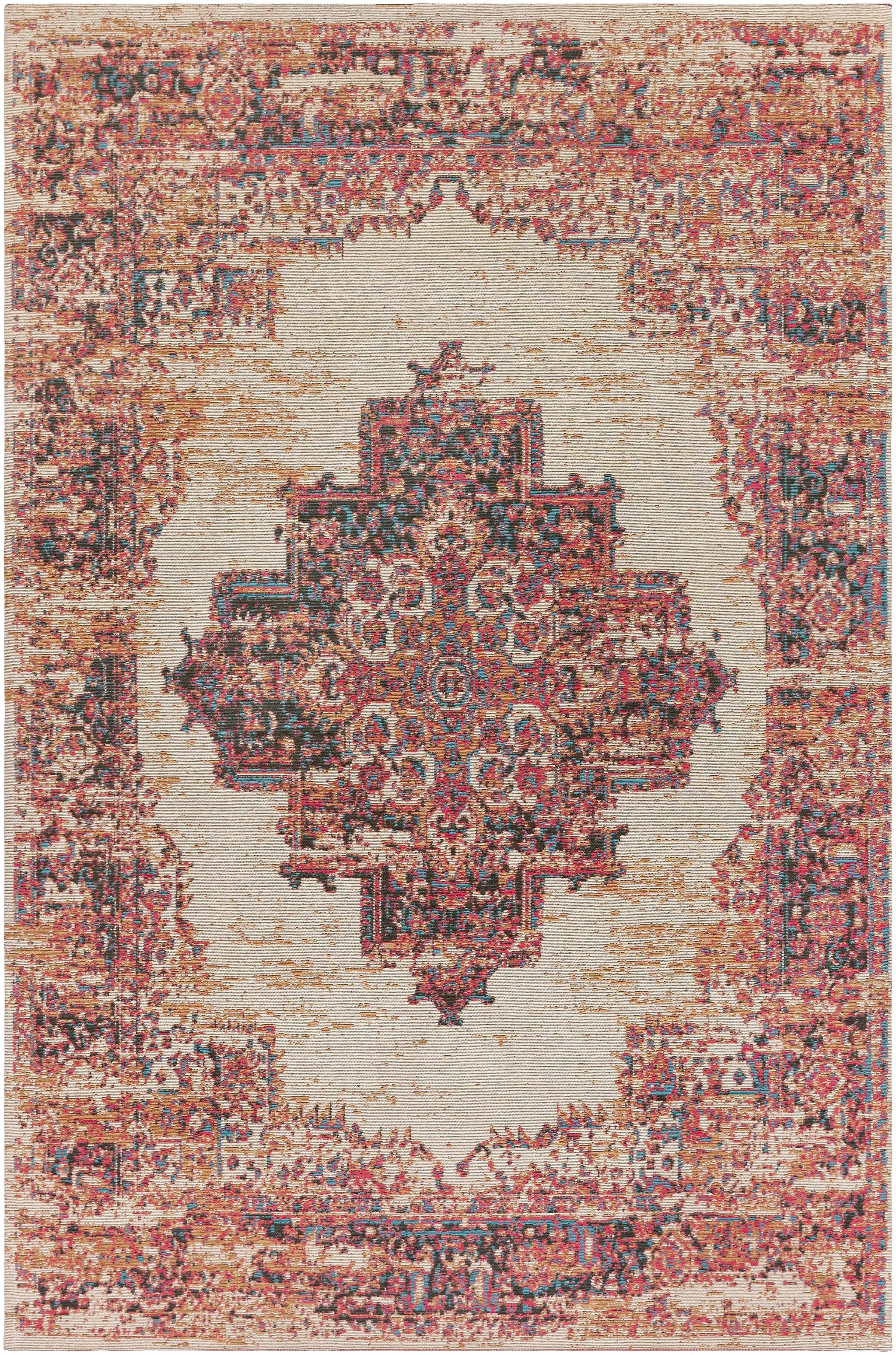 Heaton Red Medallion Area Rug - Clearance by Boutique Rugs