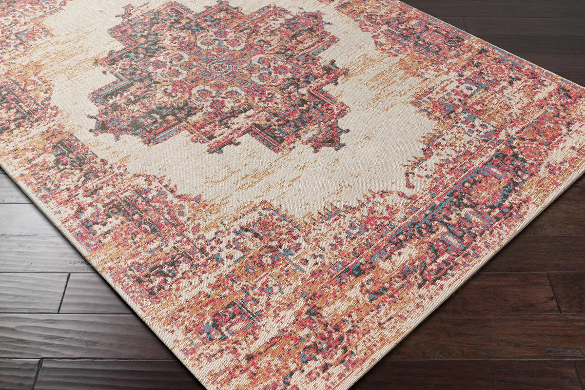 Heaton Red Medallion Area Rug - Clearance, photo 3 of 8