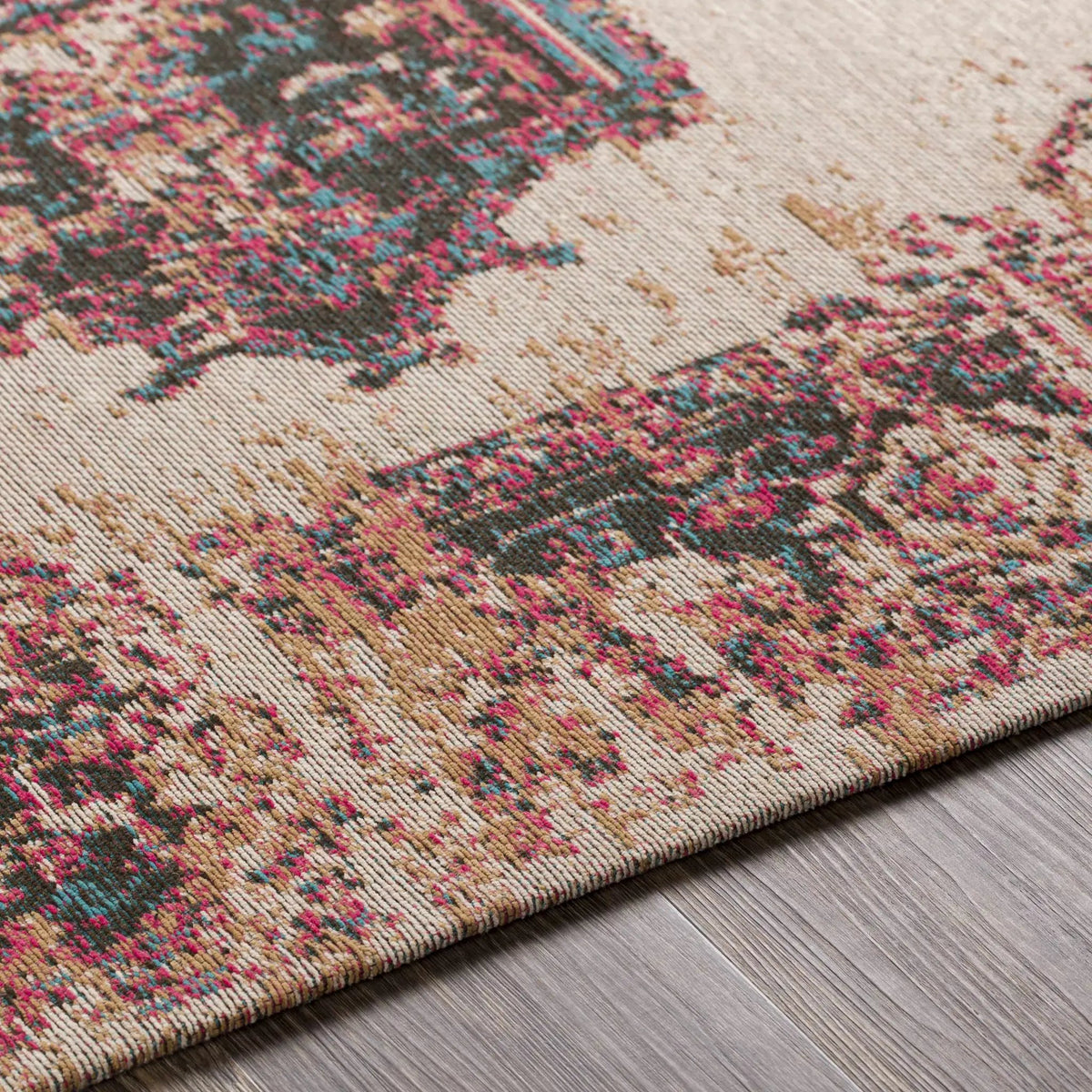 Heaton Red Medallion Area Rug - Clearance, photo 6 of 8