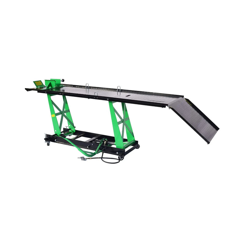 Heavy-Duty 1000LBS Air Hydraulic Motorcycle ATV Lift Jack Table (SAK78351) by SAKSBY WHOLESALE