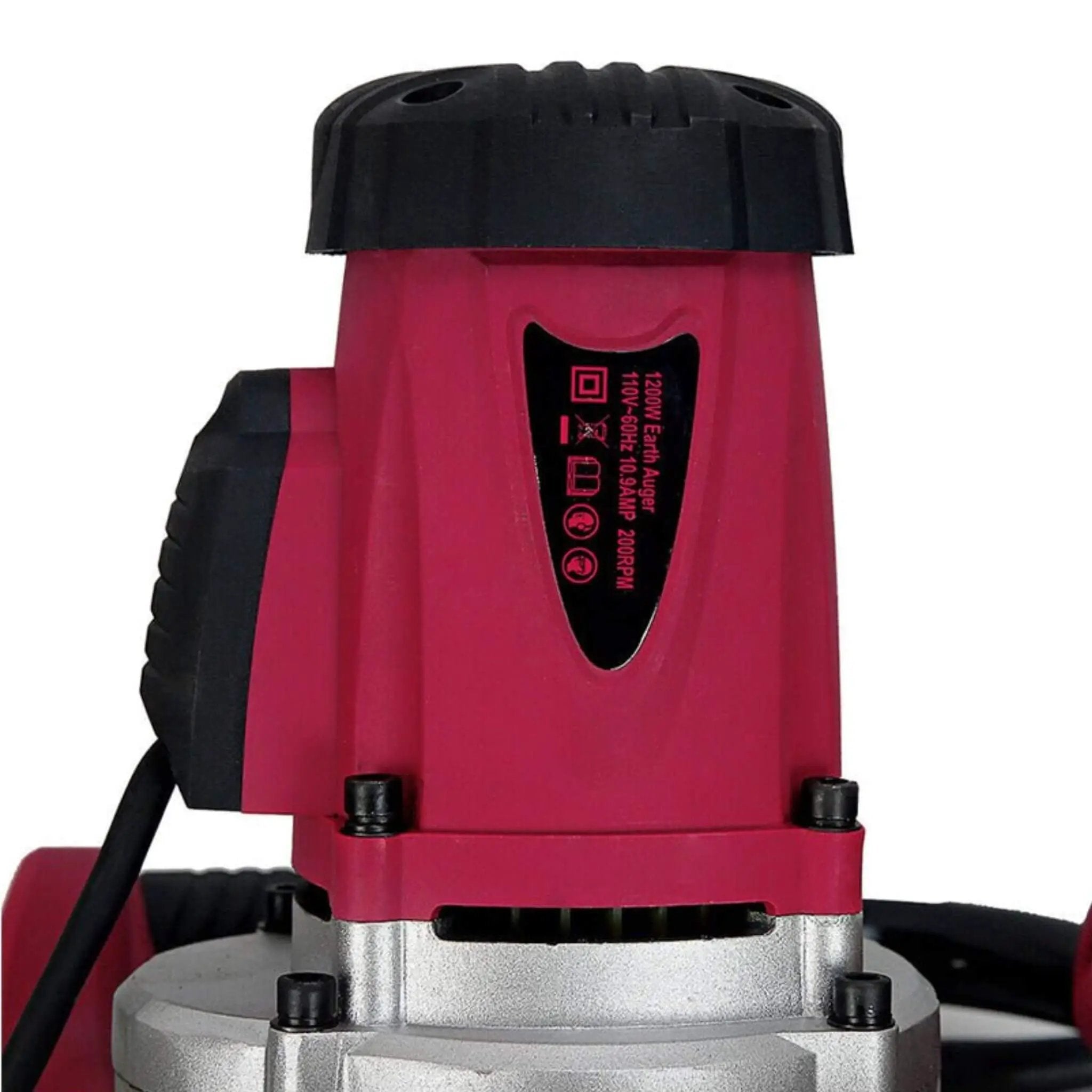 Heavy-Duty 1200W 1.6HP Electric Post Hole Digger Earth Auger With 4 Inch Bit (SAK25847) by SAKSBY WHOLESALE