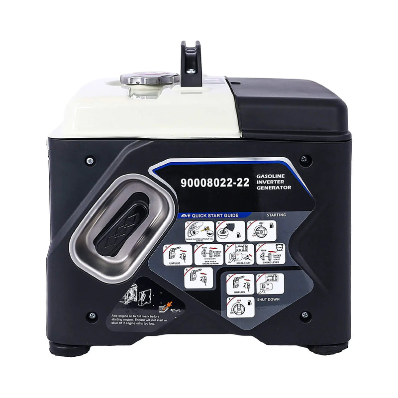 Heavy-Duty 1200W Ultra-Quiet Portable Gas Engine Inverter Generator (SAK54675) by SAKSBY WHOLESALE