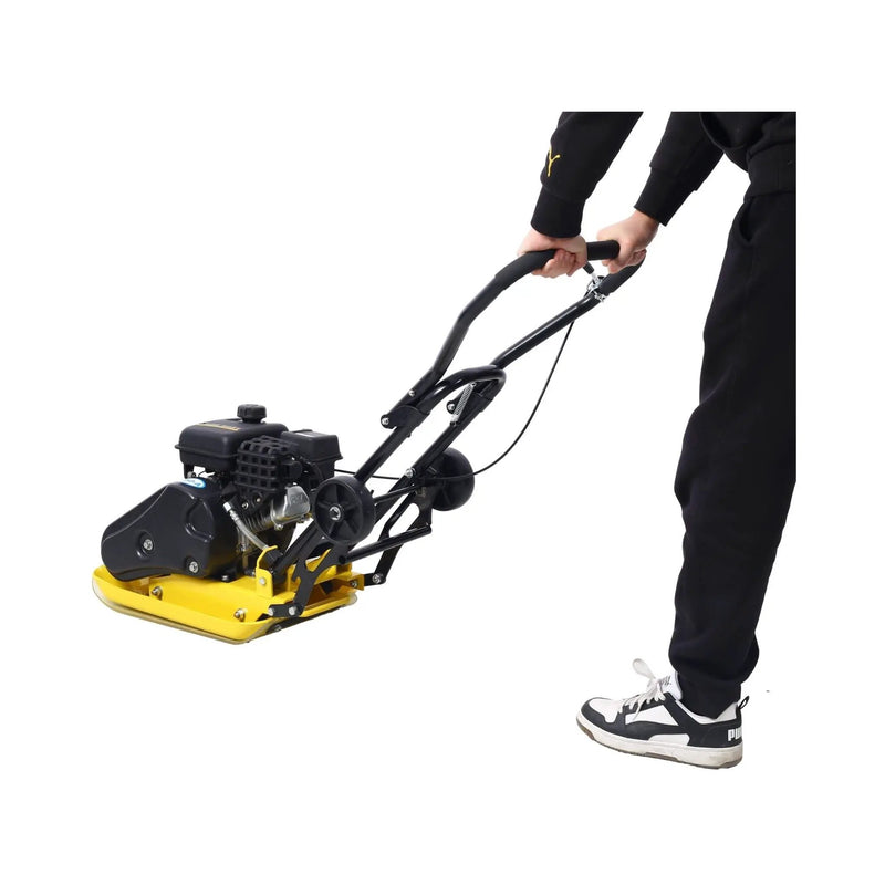 Heavy-Duty 2.5HP 79CC 8200N Gas-Powered Plate Compactor Machine (SAK58492) by SAKSBY WHOLESALE