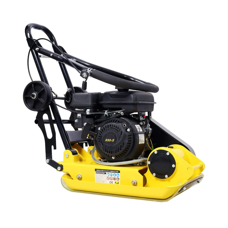Heavy-Duty 2.5HP 79CC 8200N Gas-Powered Plate Compactor Machine (SAK58492) by SAKSBY WHOLESALE