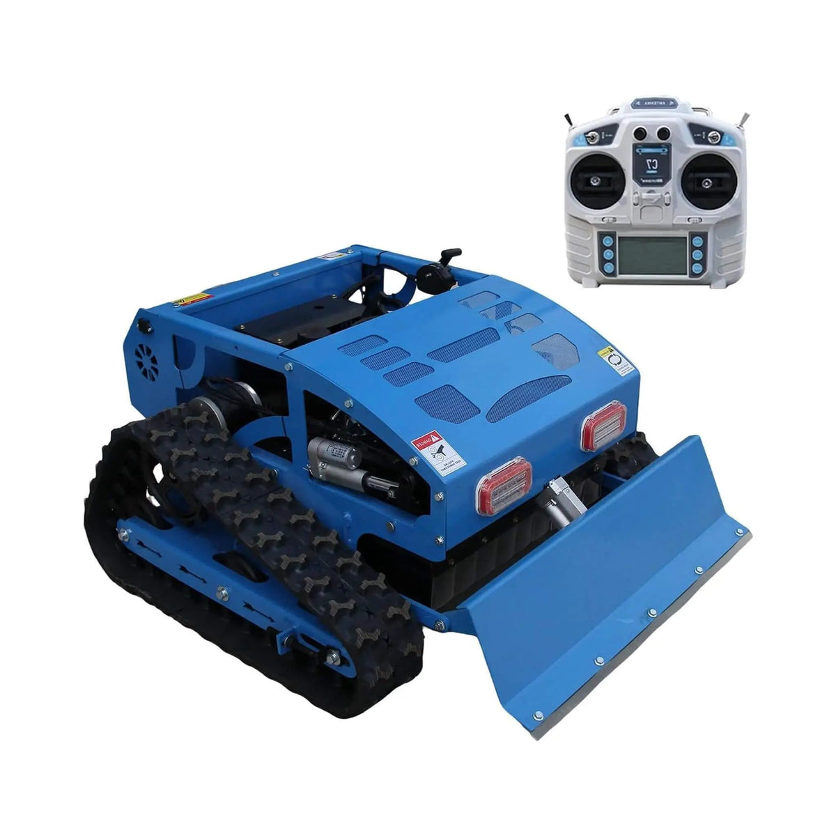 Heavy-Duty 21-Inch 9HP Commercial Remote-Controlled Robotic Lawn Mower With Tracks And Plow (SAK26583) by SAKSBY WHOLESALE