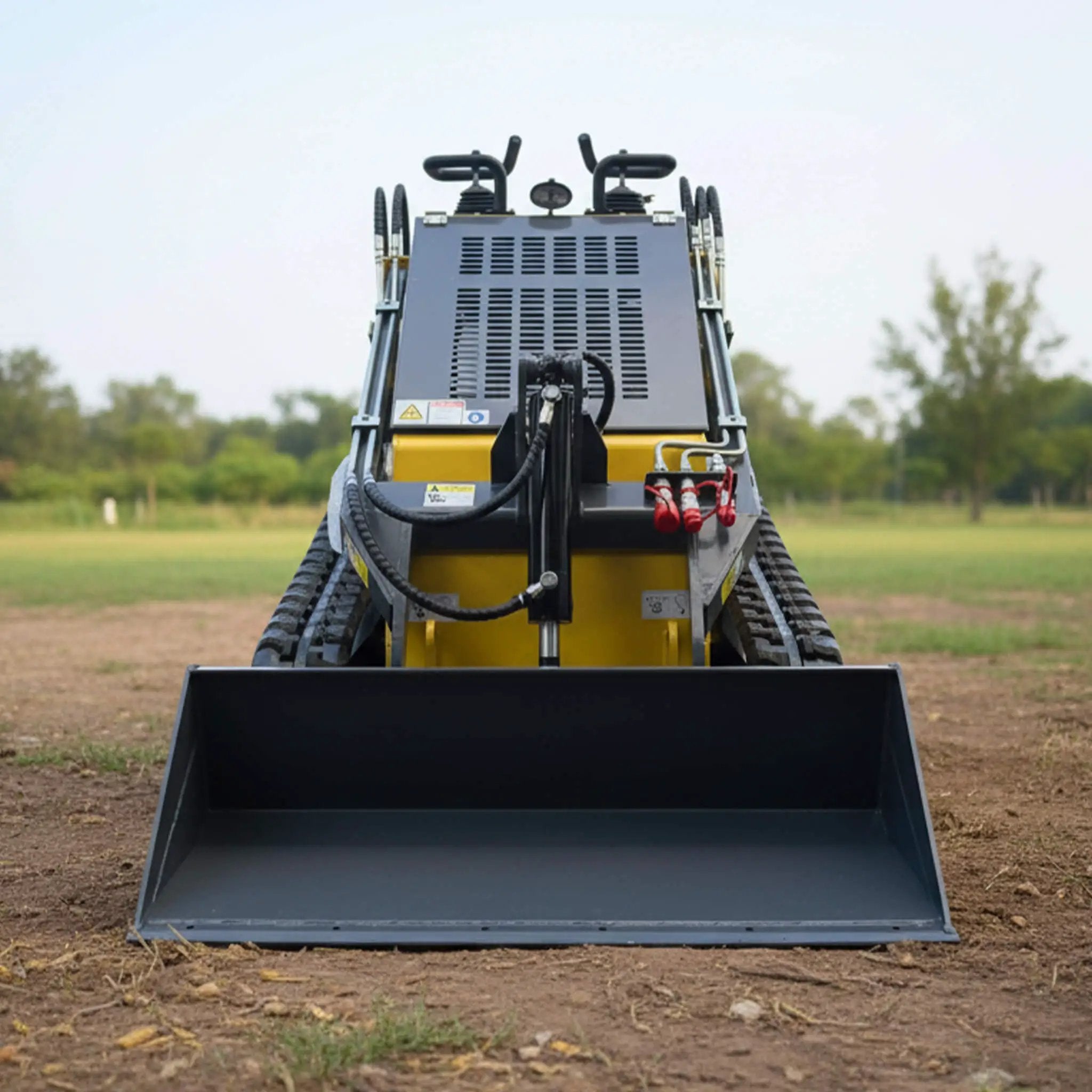 Heavy-Duty 23HP Mini Triangular Skid Steer Bucket Loader (SAK15873) by SAKSBY WHOLESALE