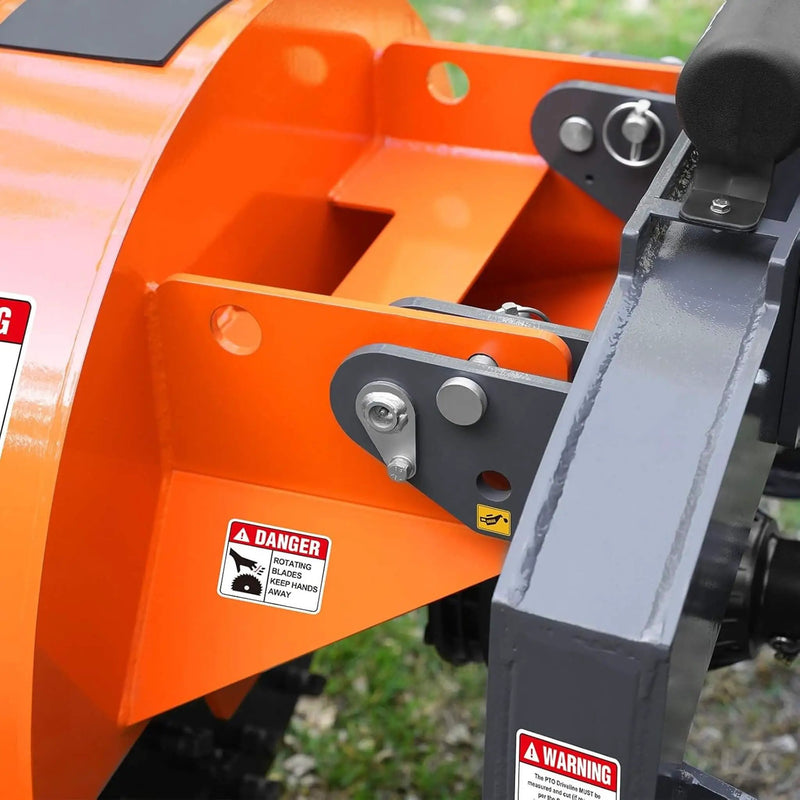 Heavy-Duty 30-Inch 3-Point PTO Stump Grinder For 40-100HP Tractors [PTO Shaft Included] (SAK47092) by SAKSBY WHOLESALE