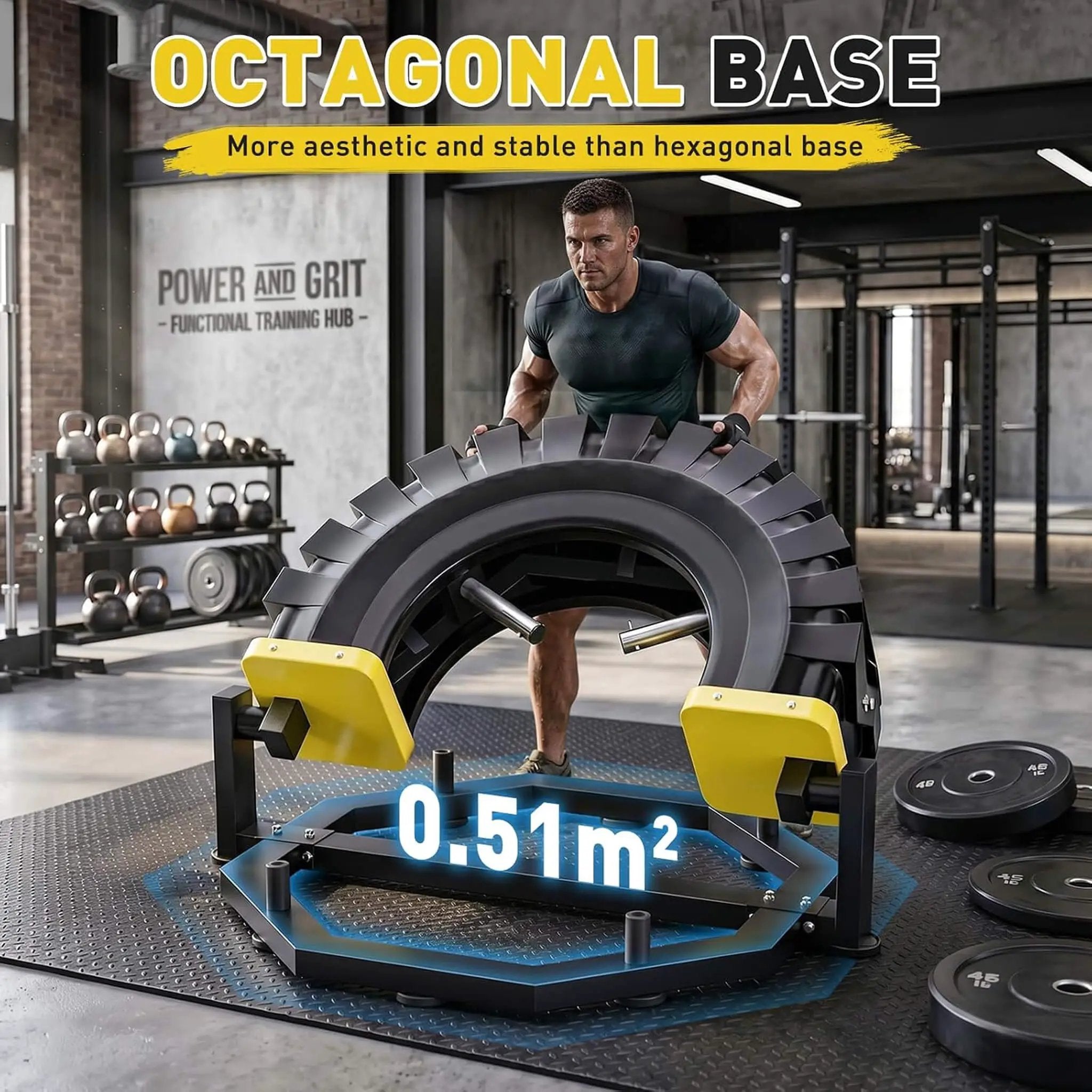 Rovix Heavy-Duty 330LBS Multifunctional Flip Machine With Anti-Slip Base (SAK90527) by SAKSBY WHOLESALE