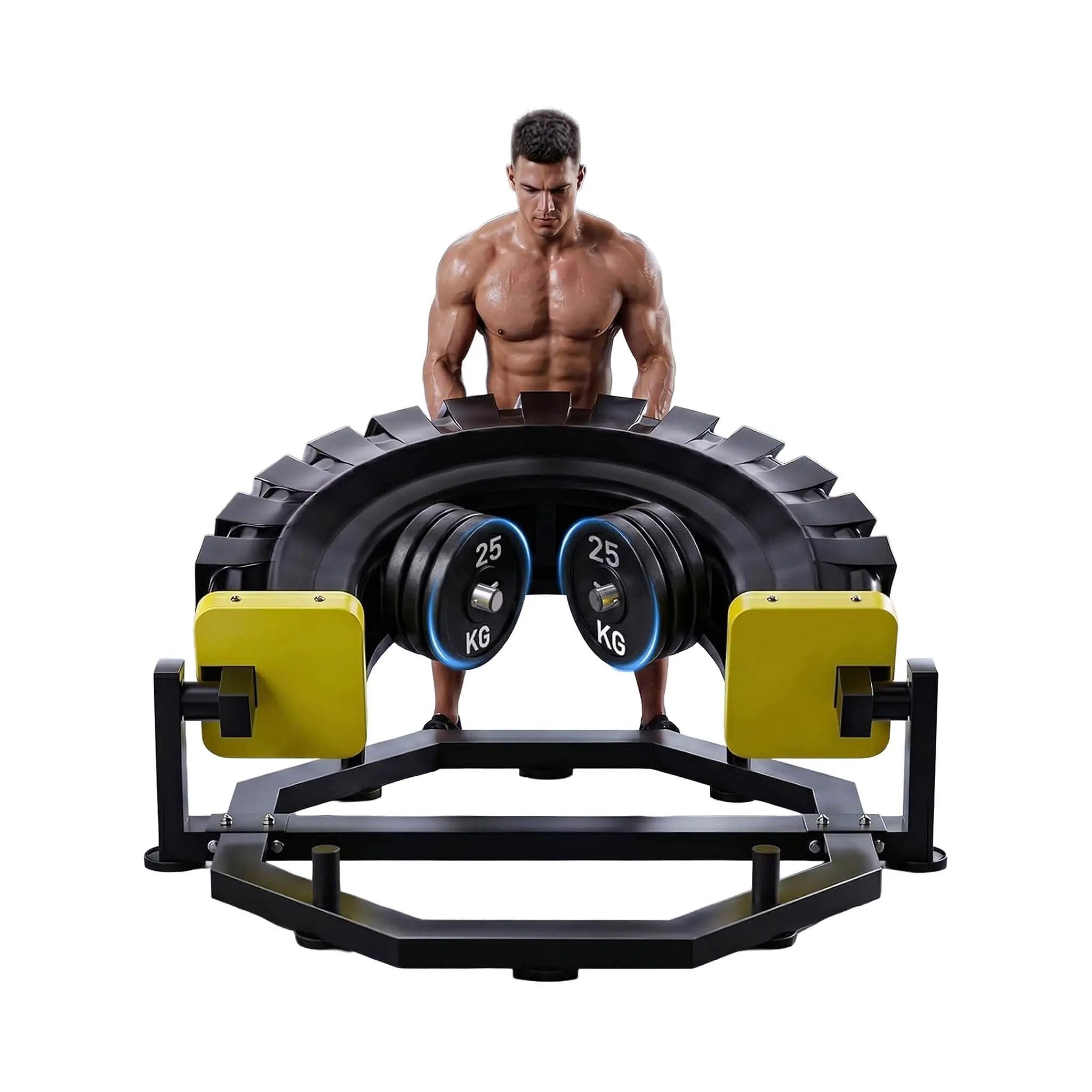 Rovix Heavy-Duty 330LBS Multifunctional Flip Machine With Anti-Slip Base (SAK90527) by SAKSBY WHOLESALE
