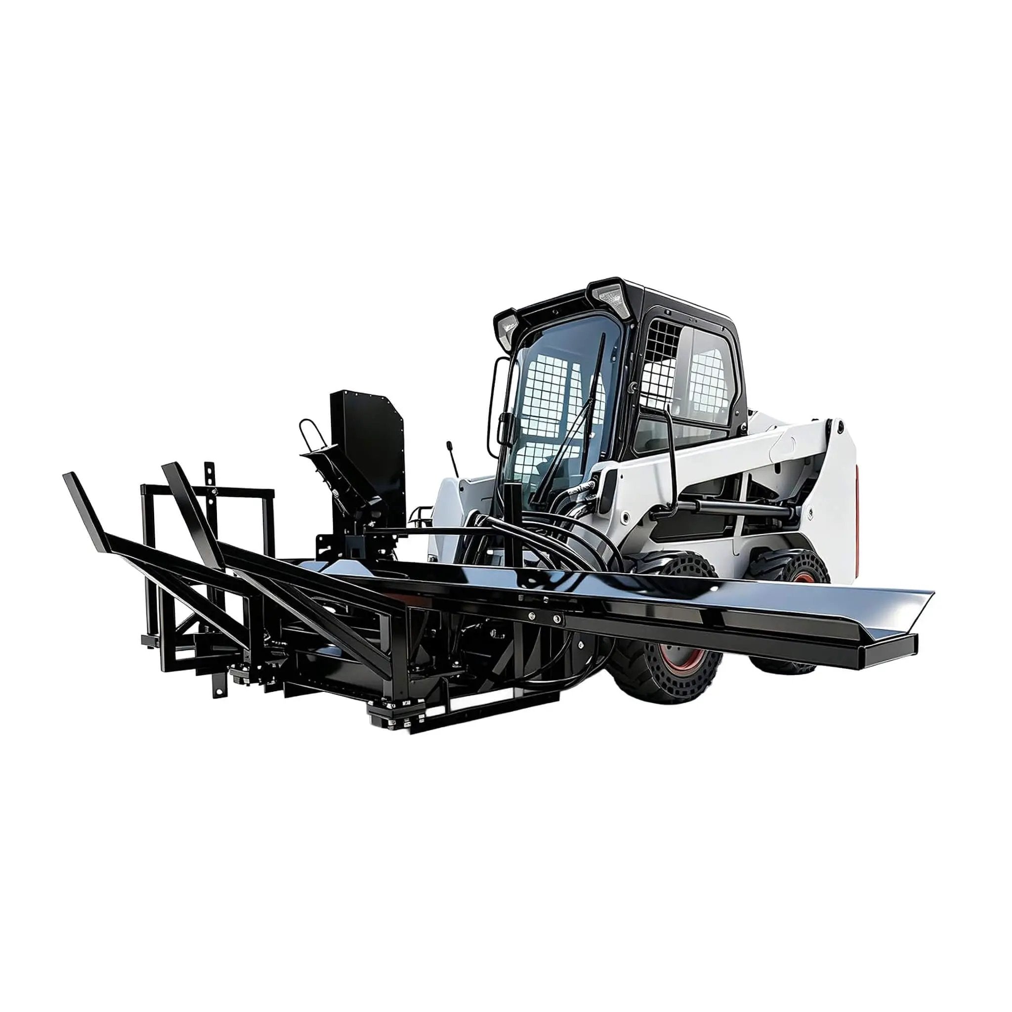 Heavy-Duty 35T All-In-One Firewood Processor And Log Lifter Skid Steer Attachment (SAK37152) by SAKSBY WHOLESALE