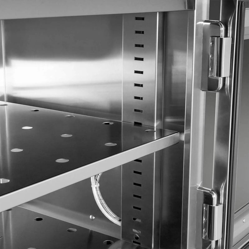 Heavy-Duty 377-Gallon Stainless Steel Nitrogen Dry Cabinet [1-60% RH] (SAK48625) by SAKSBY WHOLESALE
