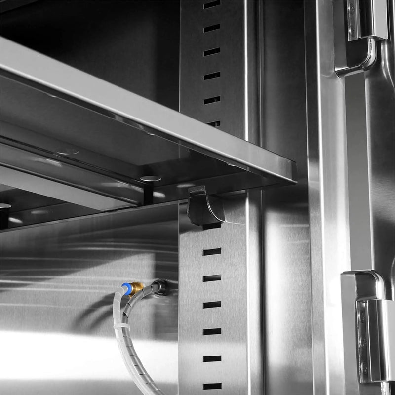 Heavy-Duty 377-Gallon Stainless Steel Nitrogen Dry Cabinet [1-60% RH] (SAK48625) by SAKSBY WHOLESALE