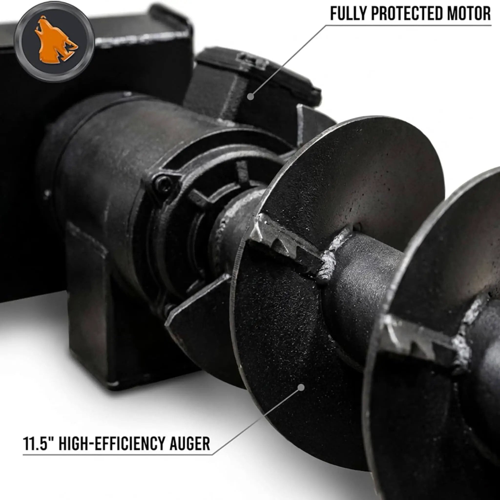 Heavy-Duty 48-Inch Skid Steer Attachment Trencher With Auger (SAK16842) by SAKSBY WHOLESALE