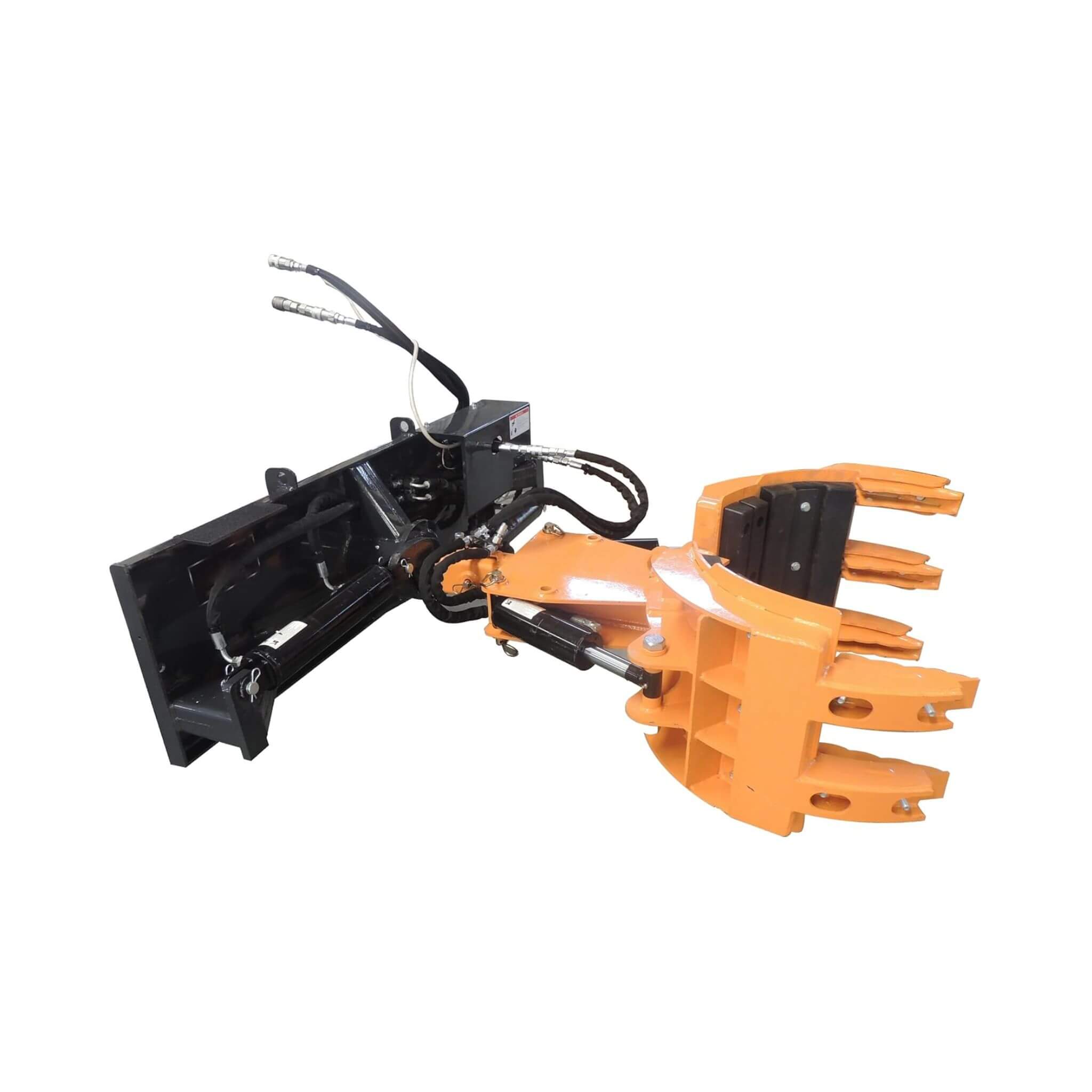 Heavy-Duty 5-Finger Rotating Rock And Tree Grapple Skid Steer Attachment (SAK39516) by SAKSBY WHOLESALE