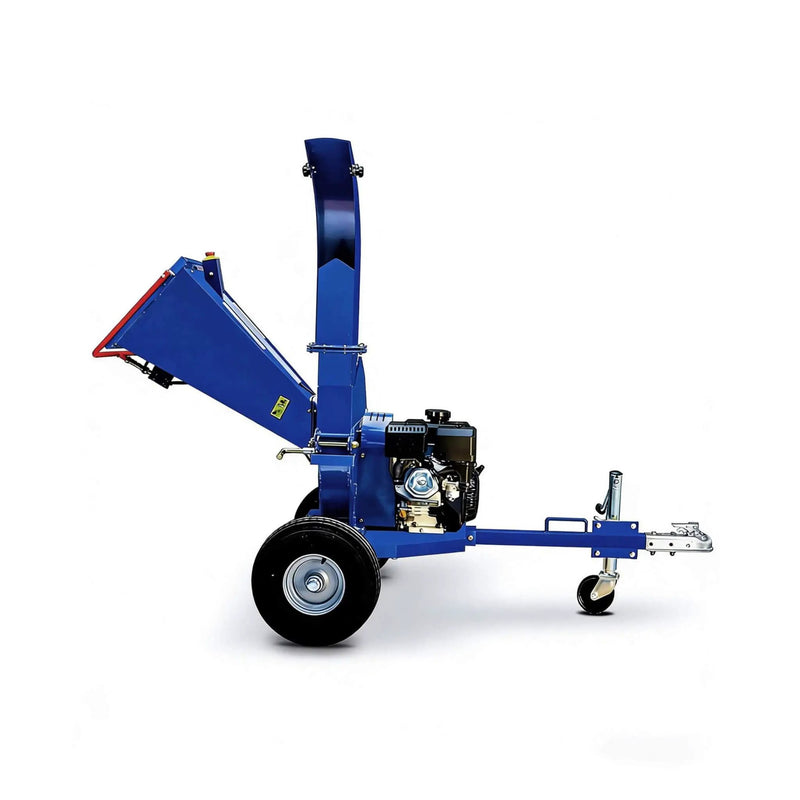 Heavy-Duty 5-Inch 15HP 420CC Gas Towable Disc Wood Chipper Shredder With Recoil Start (SAK51947) by SAKSBY WHOLESALE