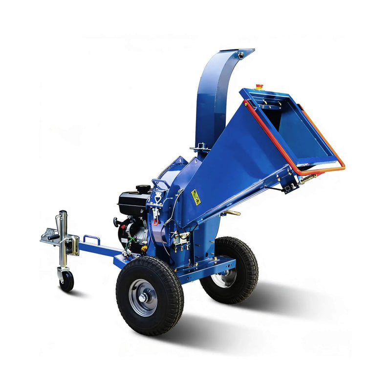 Heavy-Duty 5-Inch 15HP 420CC Gas Towable Disc Wood Chipper Shredder With Recoil Start (SAK51947) by SAKSBY WHOLESALE