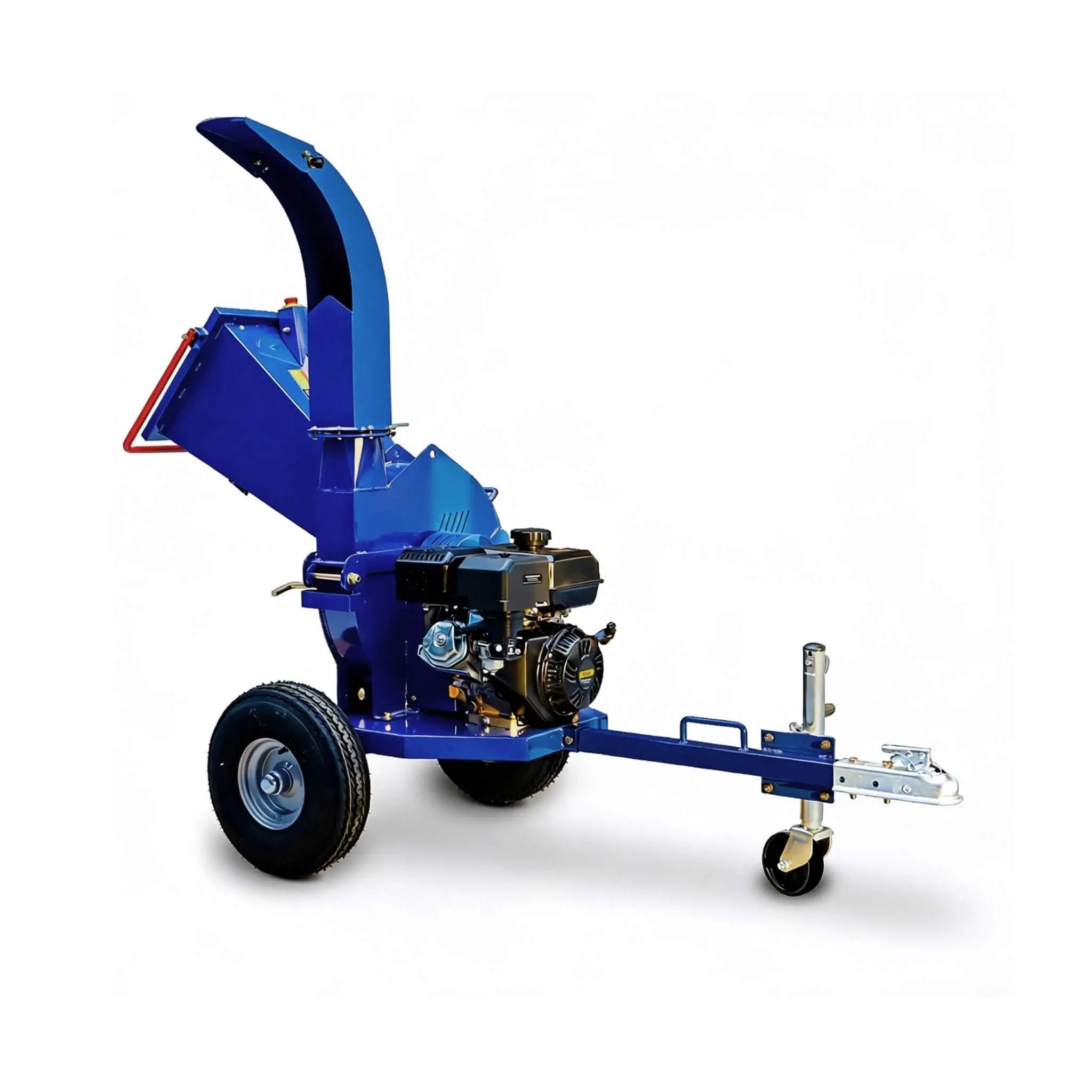 Heavy-Duty 5-Inch 15HP 420CC Gas Towable Disc Wood Chipper Shredder With Recoil Start (SAK51947) by SAKSBY WHOLESALE