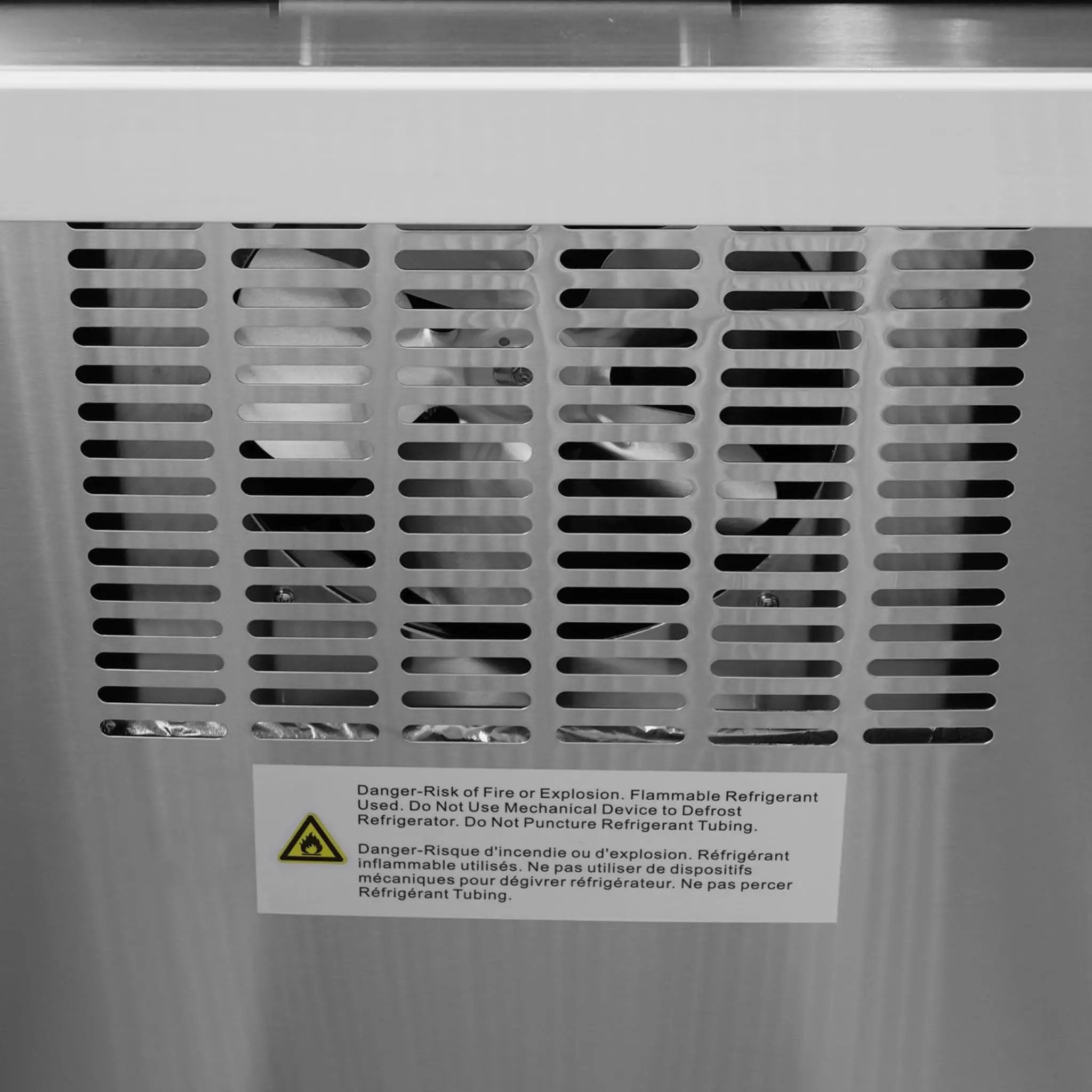 Heavy-Duty 54-Inch Stainless Steel 2-Door Reach-In Upright Commercial Freezer (SAK66598) by SAKSBY WHOLESALE