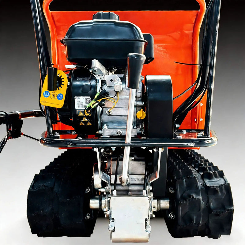660LBS Heavy-Duty 6.5HP 208CC Gas-Powered Track Barrow (SAK49713) by SAKSBY WHOLESALE
