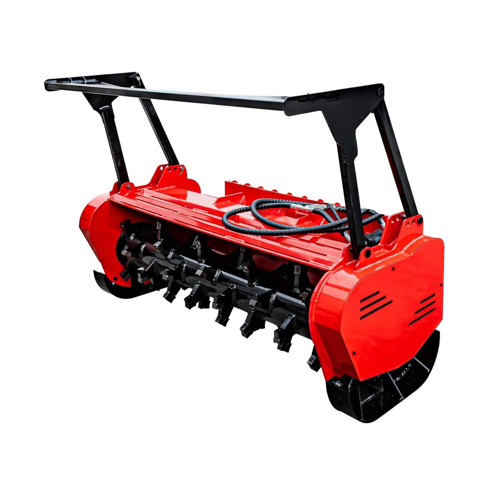 Heavy-Duty 60-Inch Hydraulic Forestry Mulcher Skid Steer Loader Attachment (SAK50792) by SAKSBY WHOLESALE