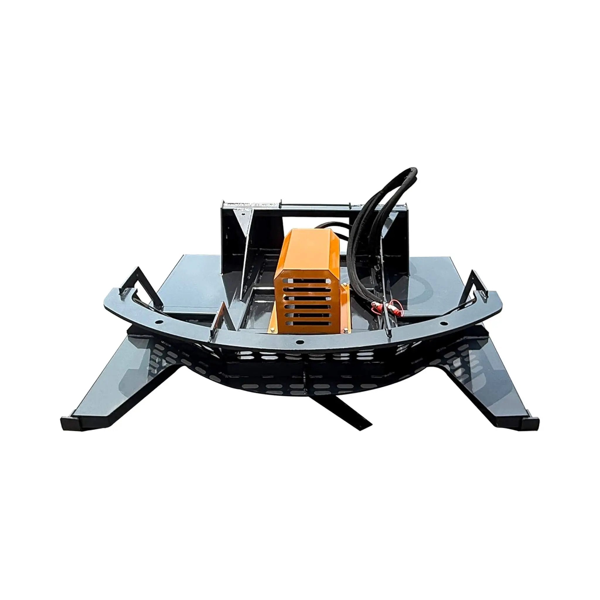 Heavy-Duty 66-Inch Open Front Deck Skid Steer Brush Cutter Attachment With 3 Steel Blades (SAK53108) by SAKSBY WHOLESALE