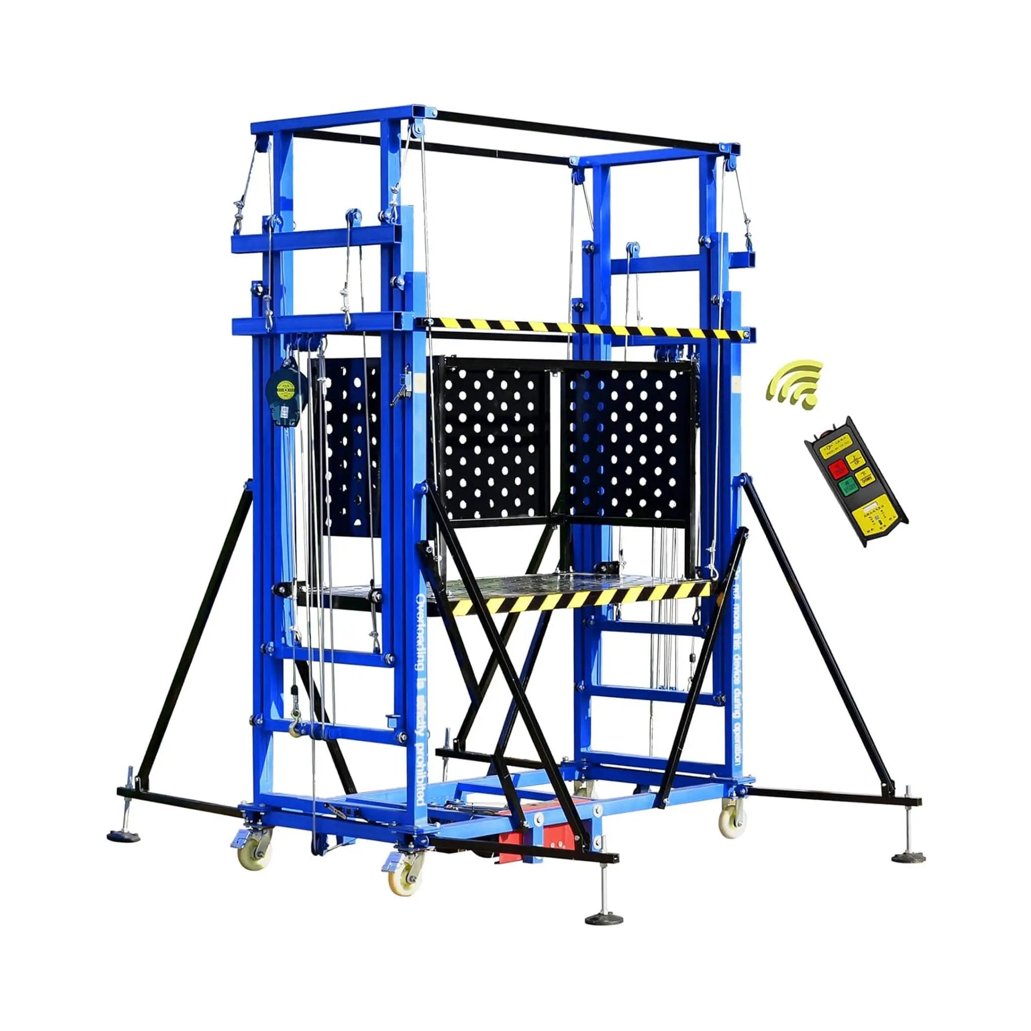 Heavy-Duty 660-Pound Load Electric Scaffolding Lift Platform (SAK39164) by SAKSBY WHOLESALE