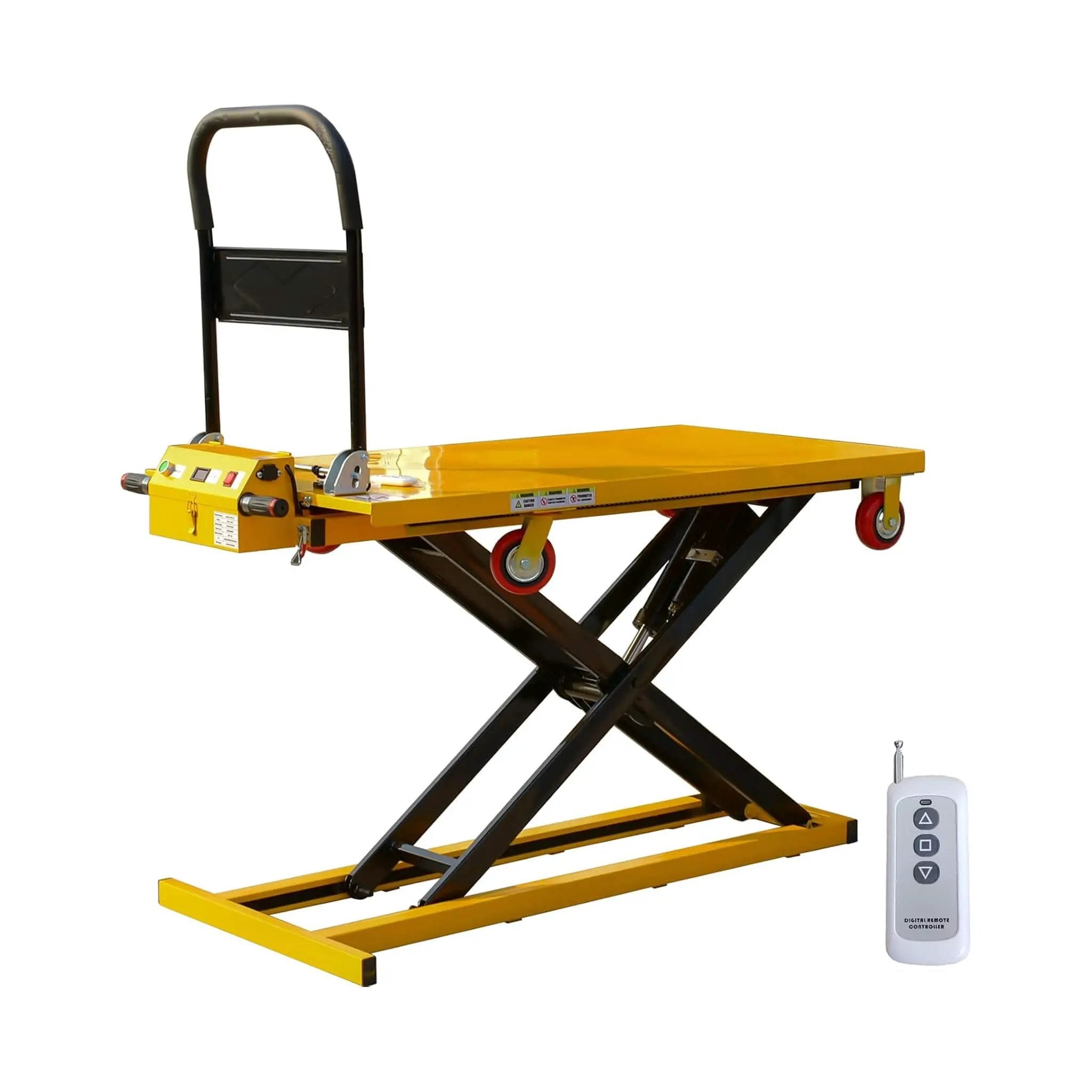 Heavy-Duty 660LBS Portable Electric Lift Table Handcart (SAK84613) by SAKSBY WHOLESALE