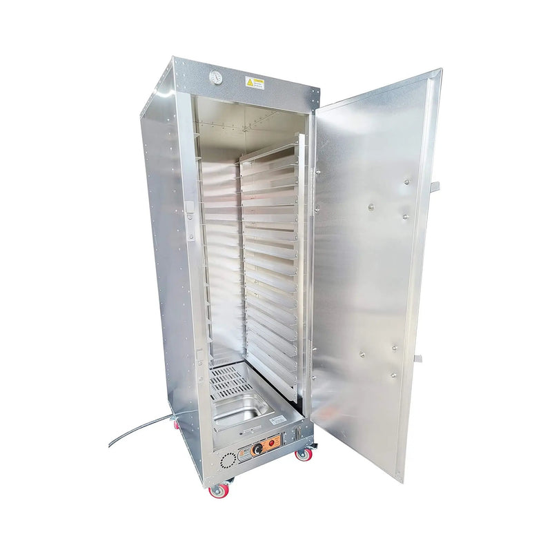 Heavy-Duty 6FT Fully-Insulated Commercial Food Warmer Holding Cabinet For Full Size Sheet Pans [Trays Not Included] (SAK75190) by SAKSBY WHOLESALE
