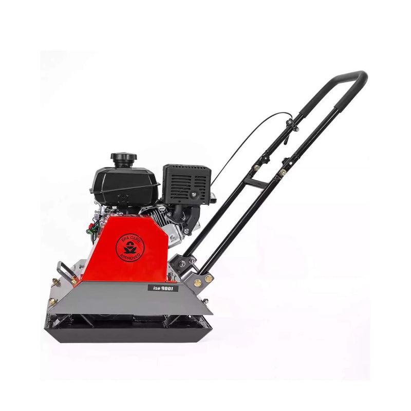 Heavy-Duty 6HP Industrial Gas-Powered Quad Clean Vibratory Plate Dirt Soil Road Compactor (SAK97512) by SAKSBY WHOLESALE