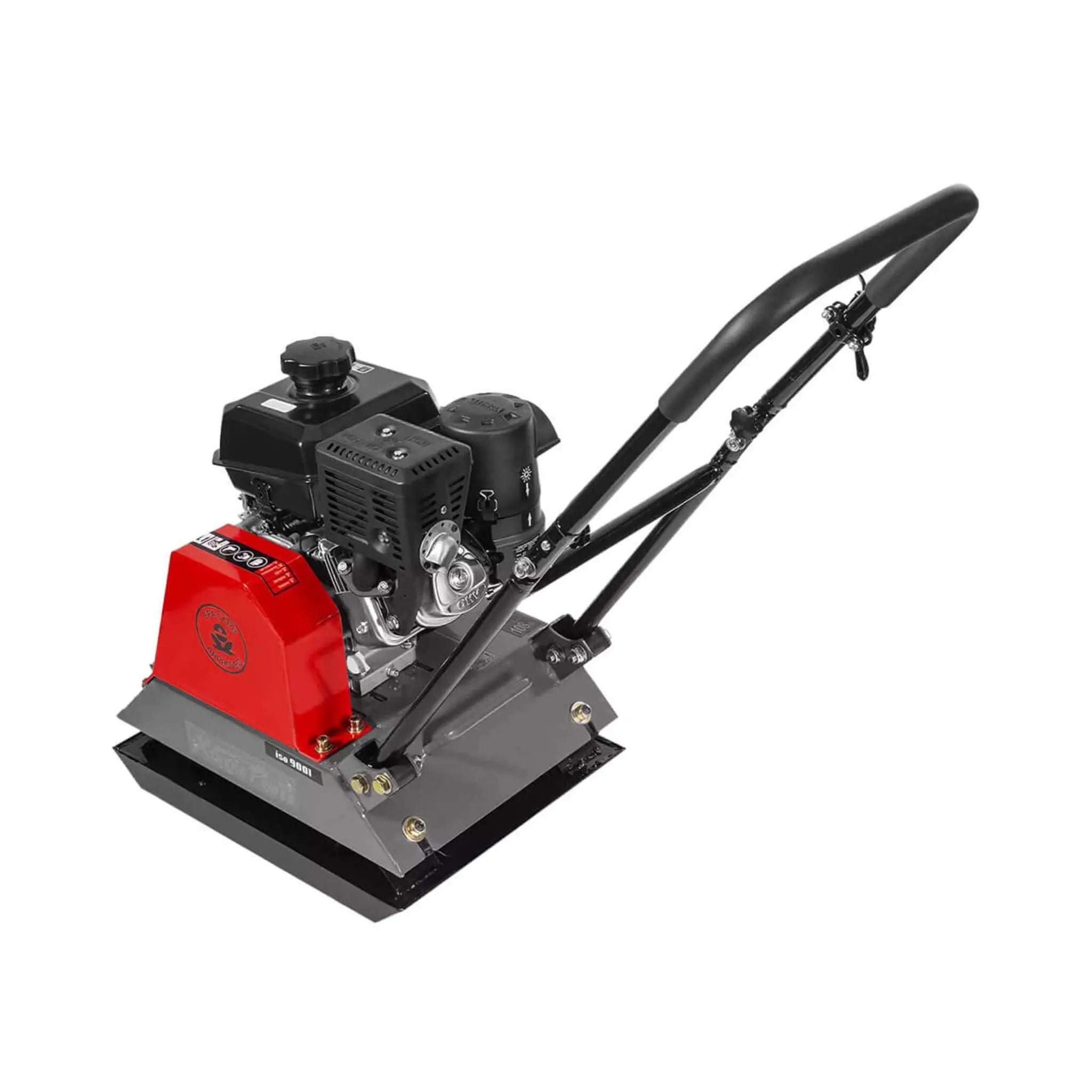 Heavy-Duty 6HP Industrial Gas-Powered Quad Clean Vibratory Plate Dirt Soil Road Compactor (SAK97512) by SAKSBY WHOLESALE