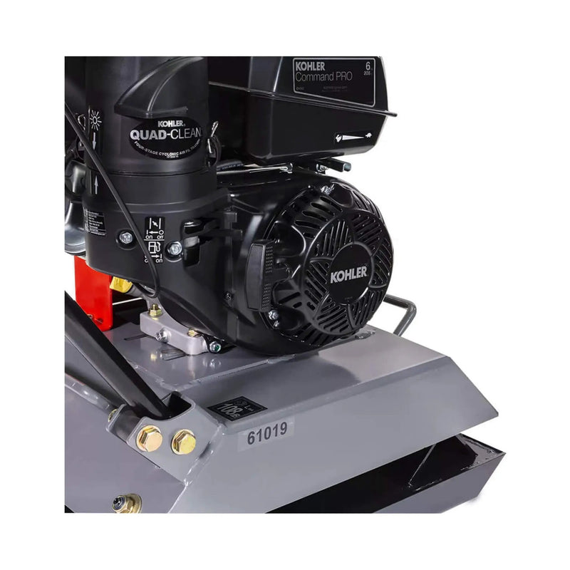 Heavy-Duty 6HP Industrial Gas-Powered Quad Clean Vibratory Plate Dirt Soil Road Compactor (SAK97512) by SAKSBY WHOLESALE