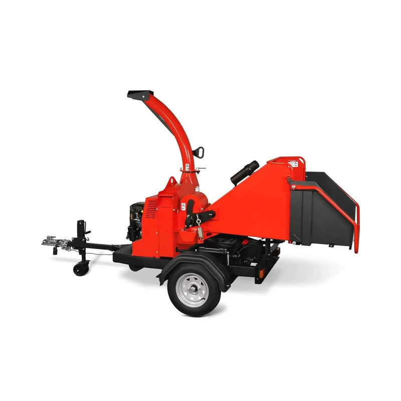Heavy-Duty 7-Inch 750CC 25HP Hydraulic Feed Towable Electric Start Wood Chipper (SAK27190) by SAKSBY WHOLESALE