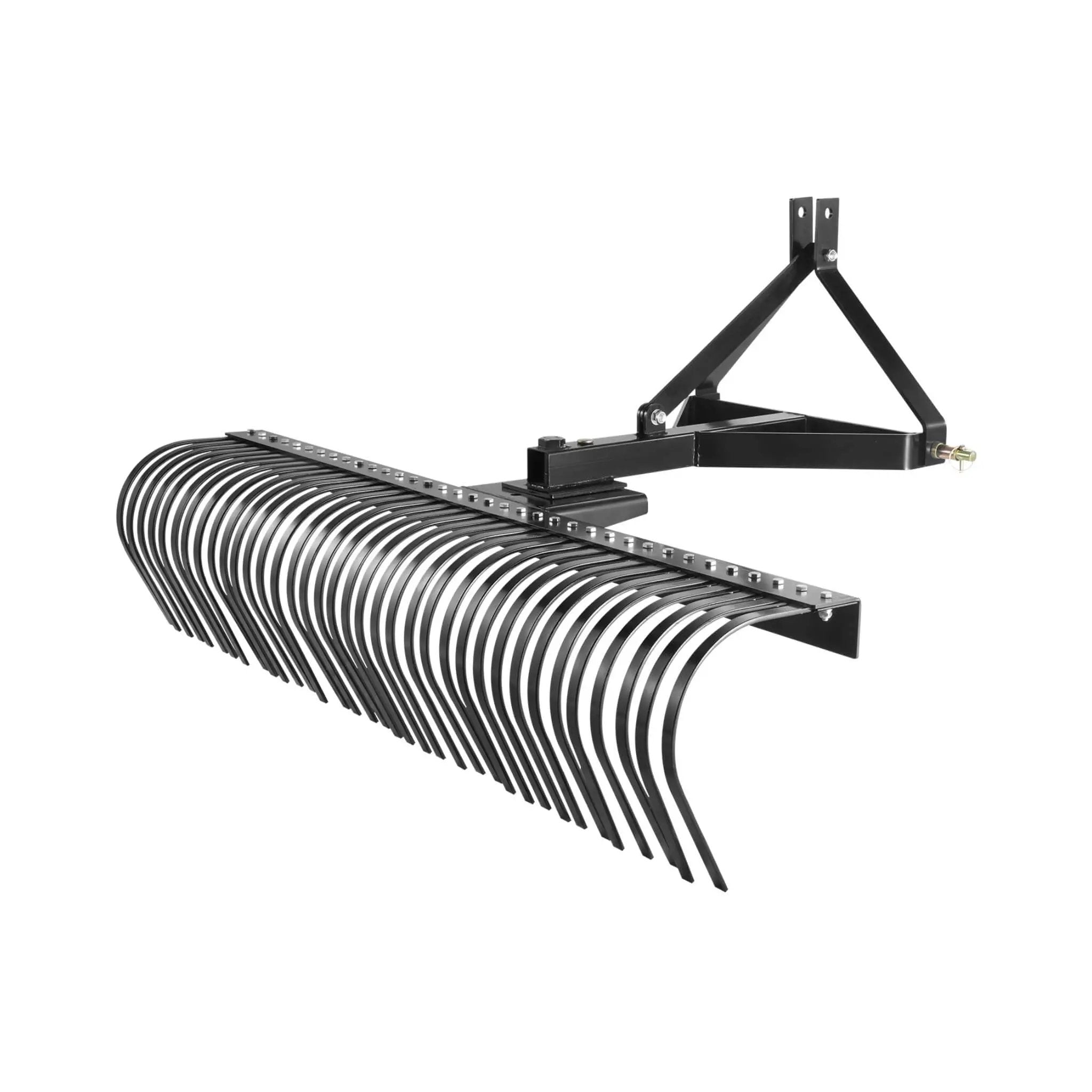 Heavy-Duty 72-Inch 3-Point Tow Behind Tractor Dethatcher Attachment With Steel Tines (SAK79426) by SAKSBY WHOLESALE