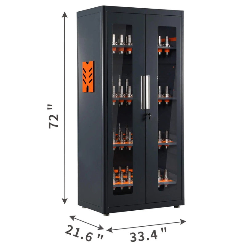 Heavy-Duty 72-Inch CNC Tool Cabinet For Garages, Workshops, And Repair Shops (SAK38240) by SAKSBY WHOLESALE