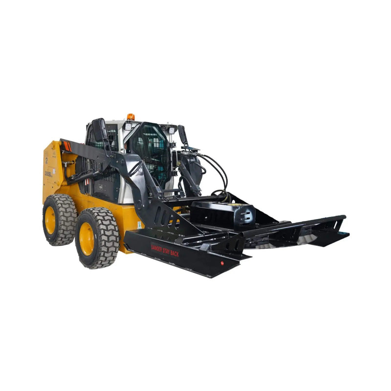 Heavy-Duty 72-Inch Hydraulic Brush Mower Skid Steer Attachment (SAK96502) by SAKSBY WHOLESALE