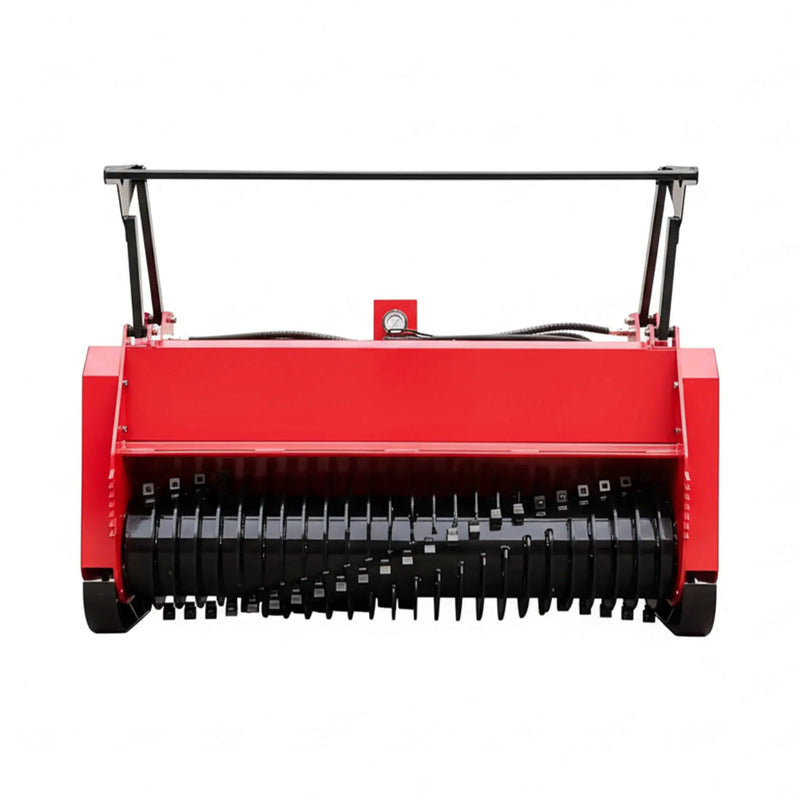 Heavy-Duty 72-Inch Hydraulic Forestry Mulcher Skid Steer Loader Attachment (SAK39168) by SAKSBY WHOLESALE