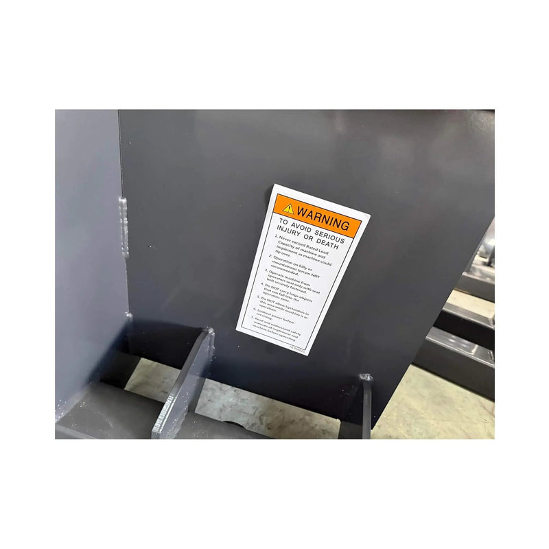 Heavy-Duty 72-Inch Hydraulic Screening Bucket Skid Steer Attachment (SAK14786) by SAKSBY WHOLESALE