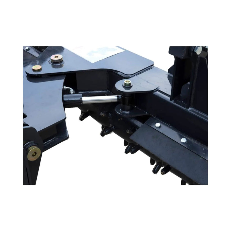 Heavy-Duty 72-Inch Industrial Soil Power Rake Skid Steer Attachment (SAK63905) by SAKSBY WHOLESALE