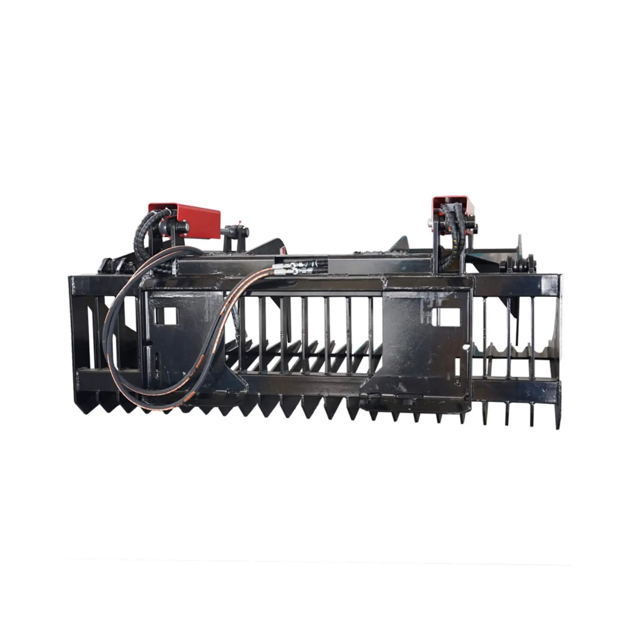 Heavy-Duty 72-Inch Rock Grapple Bucket Skid Steer Attachment With Quick Attach (SAK85019) by SAKSBY WHOLESALE