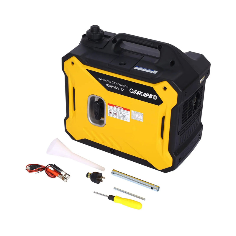 Heavy-Duty 79CC Ultra Quiet 2000W Portable Inverter Gas Generator (SAK75290) by SAKSBY WHOLESALE