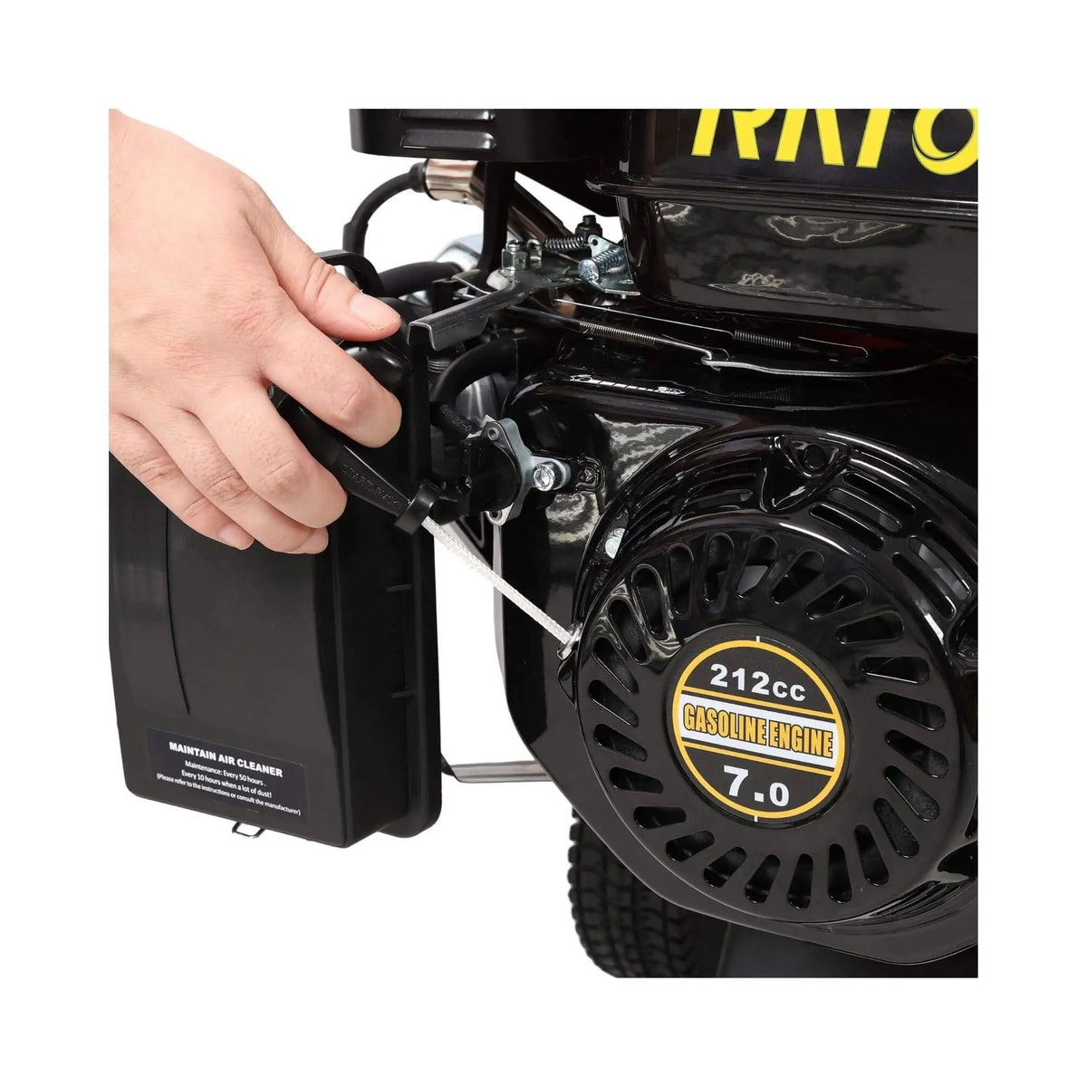 Heavy-Duty 7HP 212CC Gas Wood Chipper Shredder Mulcher (SAK59184) by SAKSBY WHOLESALE