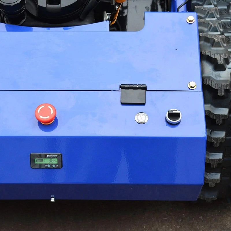 Heavy-Duty 7HP Commercial Remote-Controlled Tracked Gasoline Lawn Mower (SAK94270) by SAKSBY WHOLESALE