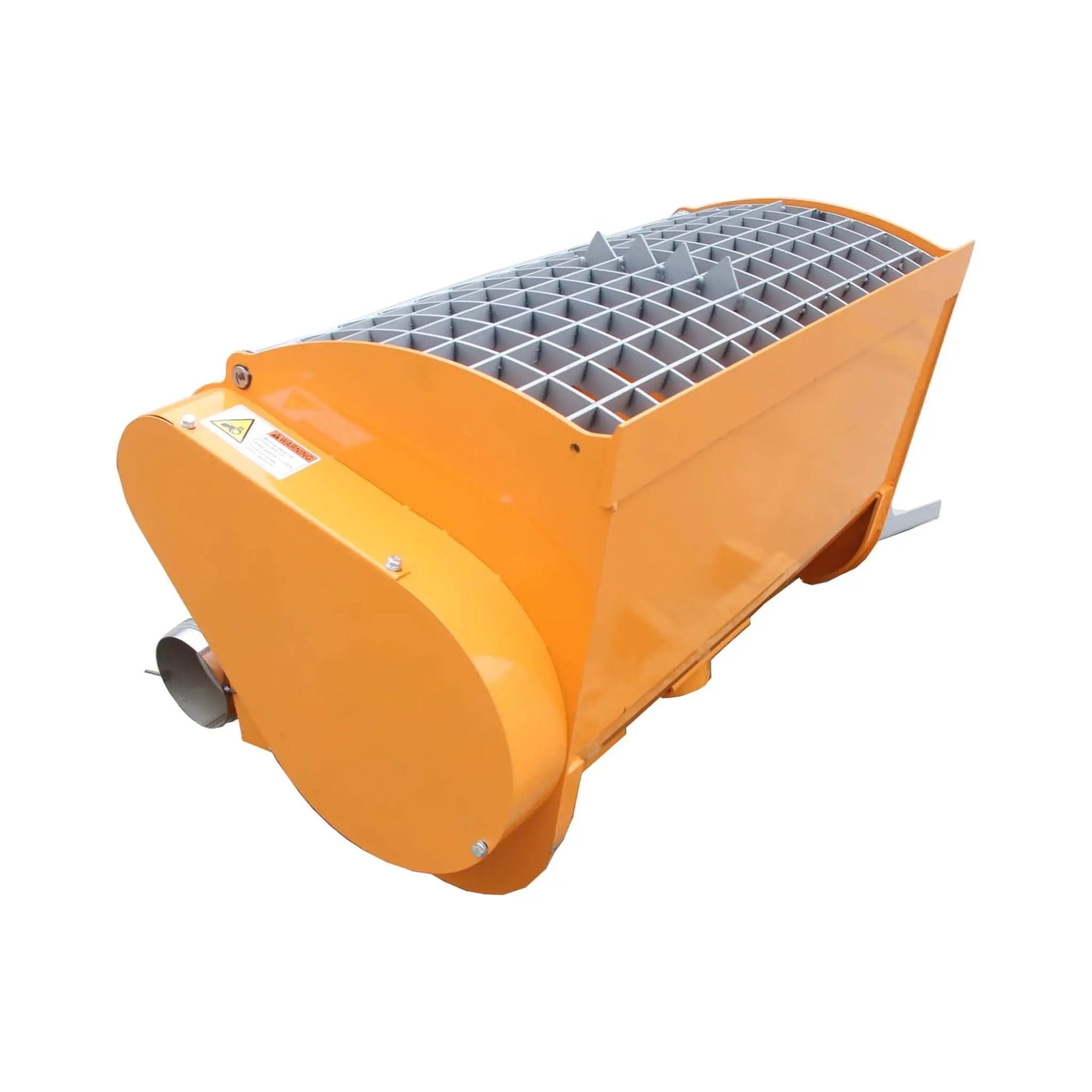 Heavy-Duty 80-Gal Double Discharge Concrete Mixer Skid Steer Attachment (SAK54982) by SAKSBY WHOLESALE