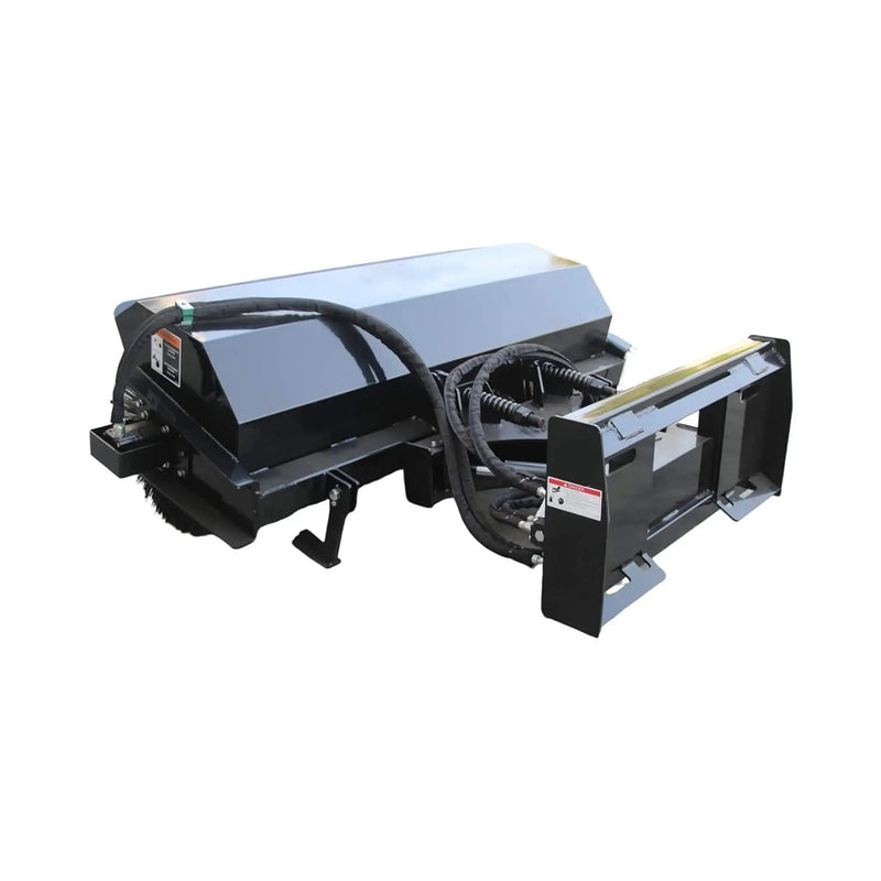 Heavy-Duty 84-Inch Snow Blower Angle Broom Skid Steer Attachment (SAK72195) by SAKSBY WHOLESALE