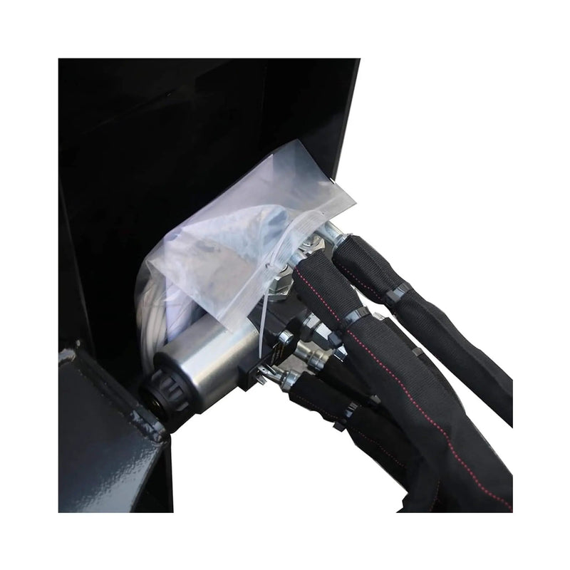 Heavy-Duty 84-Inch Snow Blower Angle Broom Skid Steer Attachment (SAK72195) by SAKSBY WHOLESALE